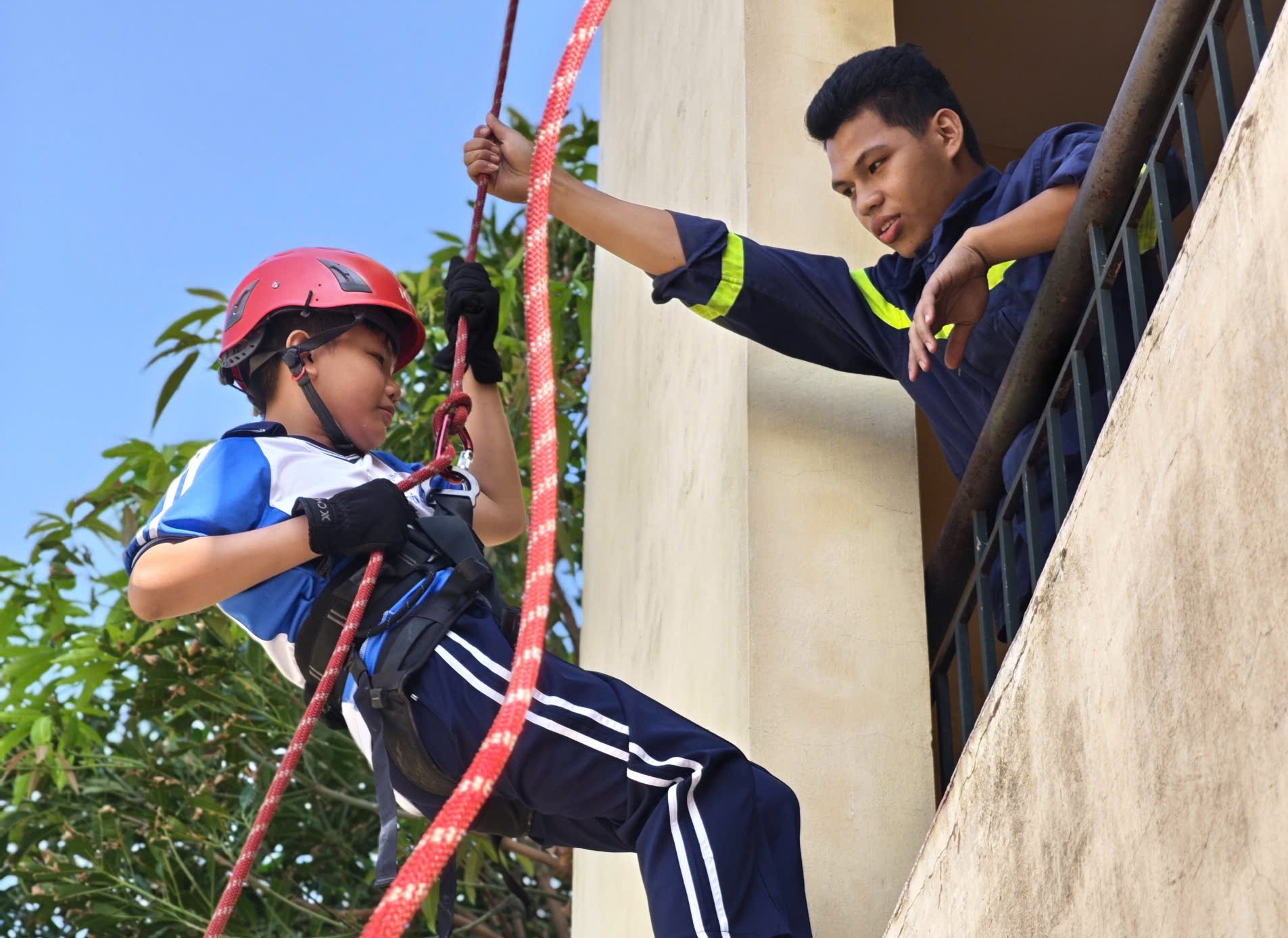 Trường Tiểu học Bắc Sơn gửi thư cảm ơn về  hoạt động trải nghiệm phòng cháy chữa cháy cho học sinh 